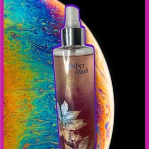 Amber Blush Shimmer Mist by Bath and Body Works 8oz DISCONTINUED
